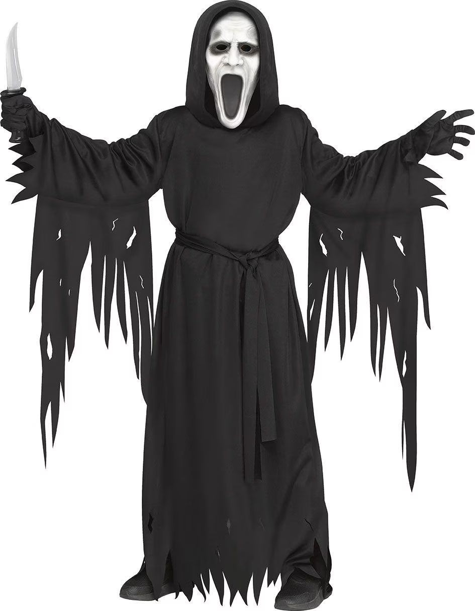 Silent Screamer Halloween Child Costume Medium 8-10 Z10794