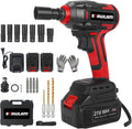Cordless Impact Wrench with 21V 4.0AH Battery Pack J1744