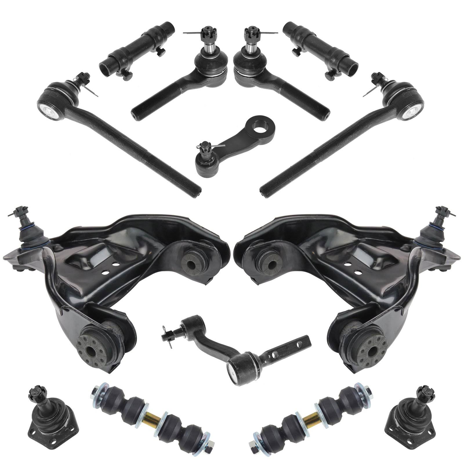 Front Steering & Suspension Kit Control Arms Ball Joints Tie Rods M31444