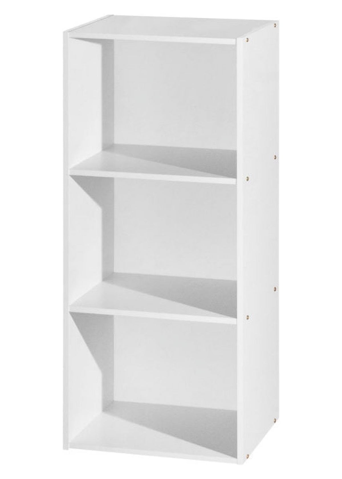 White 3-Shelf Bookcase T534