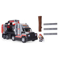Al’s Deluxe Big Truck Toy with Moveable Claw Arm and Accessories G731