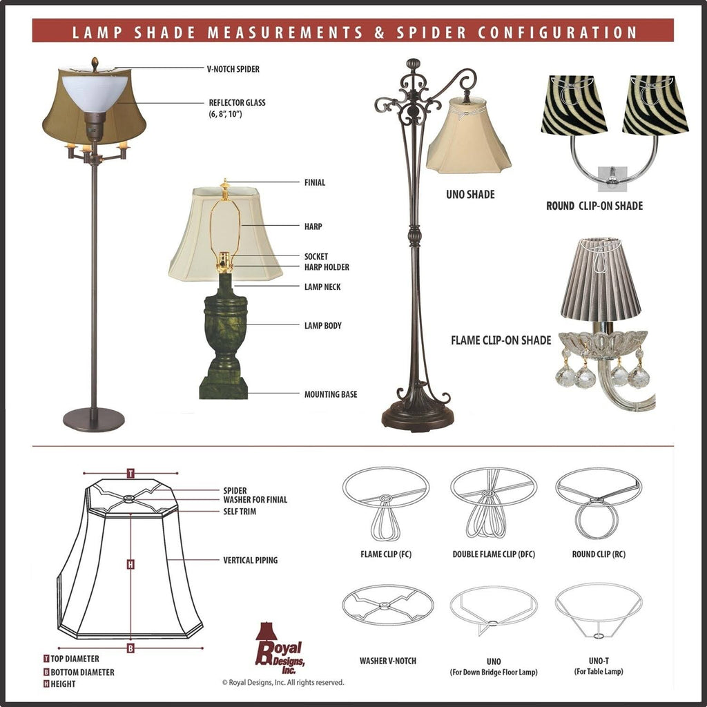 Black Lamp Shade, 6 x 12 x 10.25 O6919