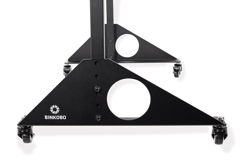 Simulator Monitor Stand with Lockable Castor Wheels and Cable Ties H332174