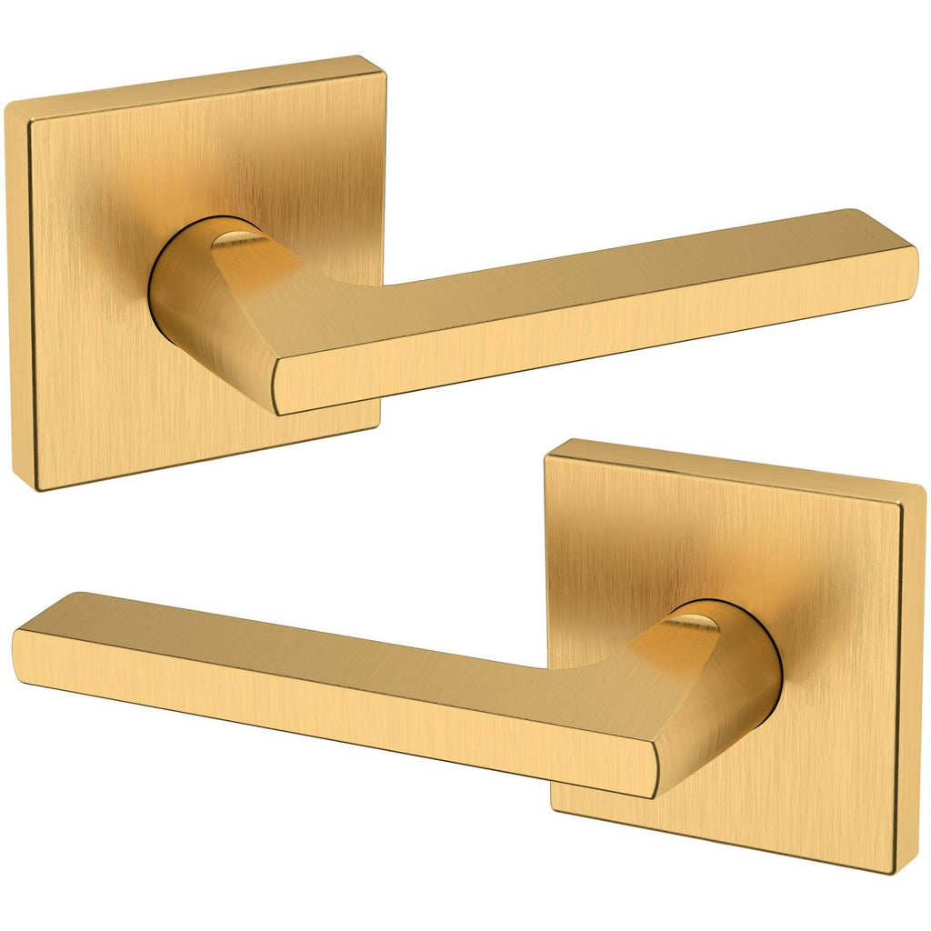 Satin Nickel Double Dummy Door Lever C867