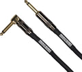 Instrument Cable, 1/4 TS Male Plugs, Gold Contacts, Right Angle and Straight Connectors, 12 Foot J775394