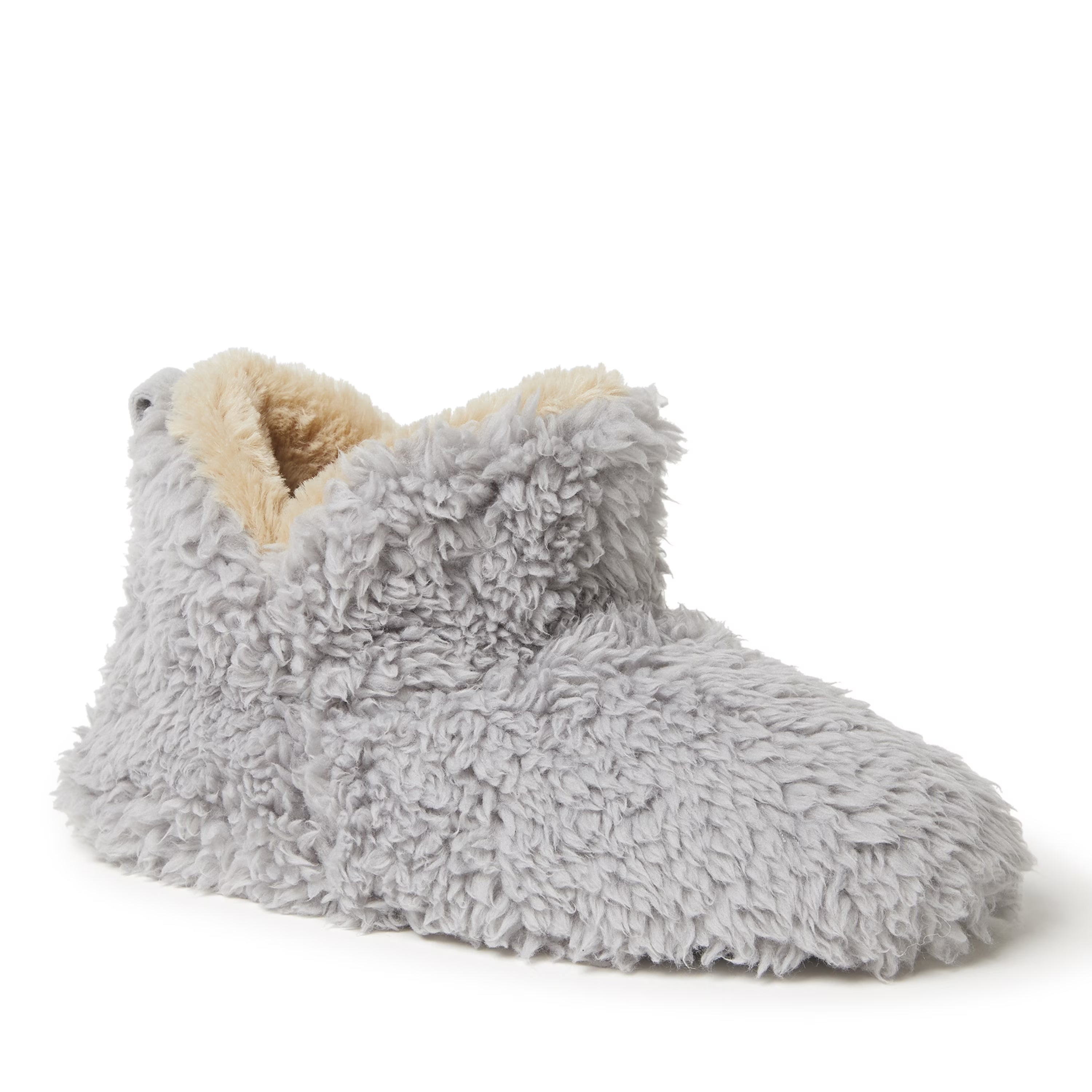 Chelsea Shaggy Pile Bootie Slipper Q525