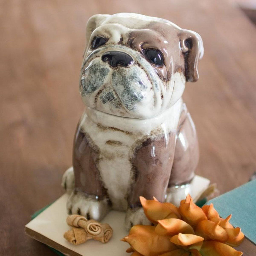 Ceramic Bull Dog Canister O937900
