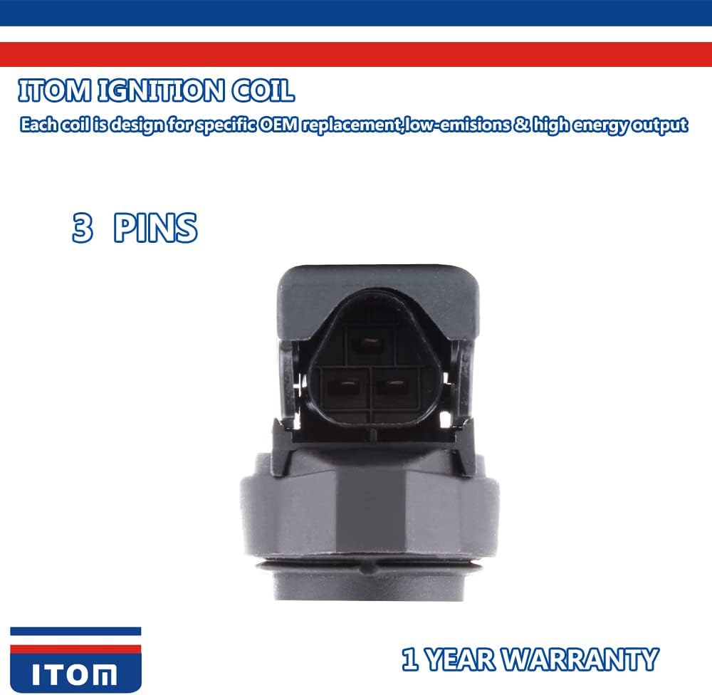 6PC Ignition Coil Pack of 2 M7516