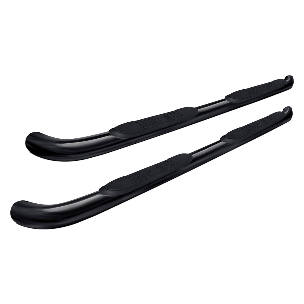 Black 3-Inch Round Side Bars R30906
