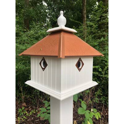Hammered Copper Birdhouse N6008
