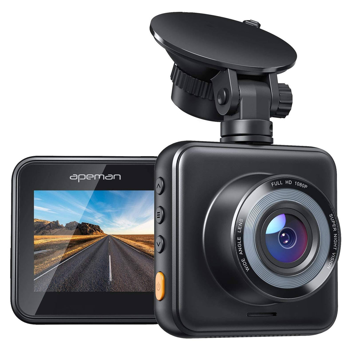 Dash Cam 1080P Full HD Car Driving Recorder 170 Wide Angle M909337