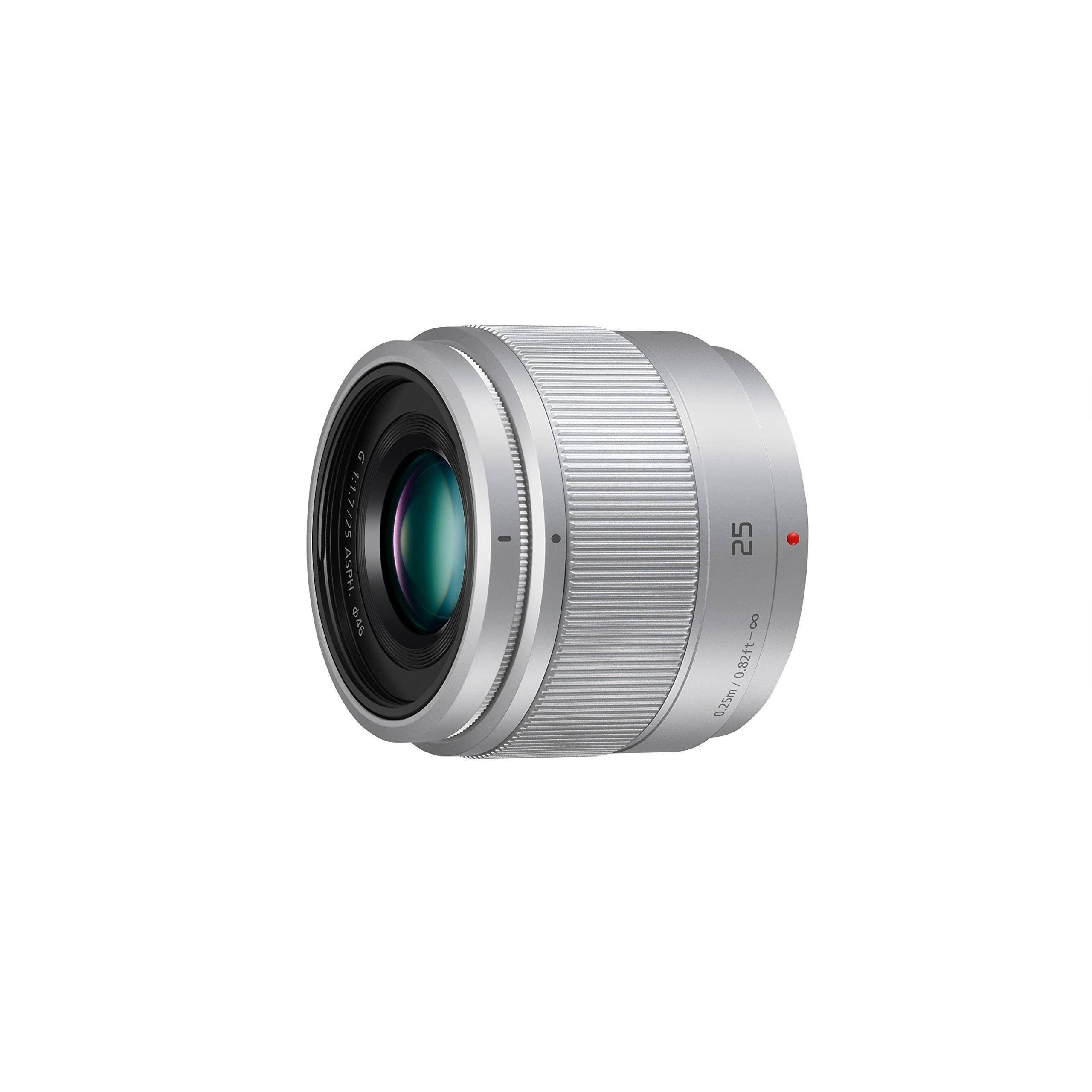 Silver 25 mm F1.7 Lens W2564