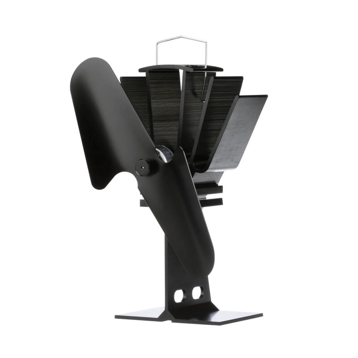 Black Heat Powered Stove Fan G2801