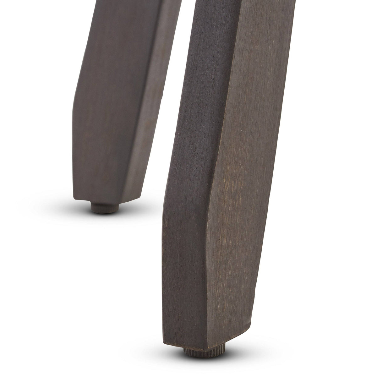 Set of 2 Dark Gray Acacia Barstool H113850