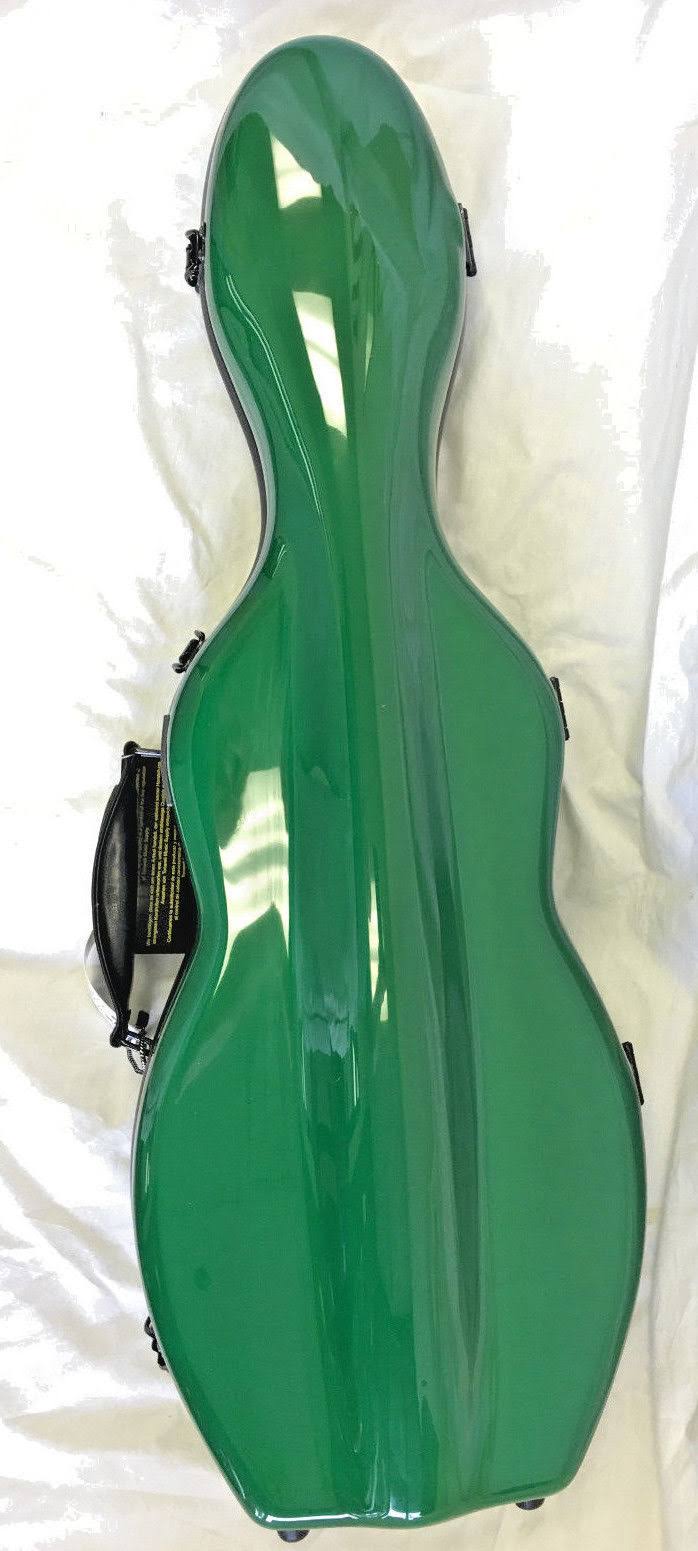 Fiberglass Violin Case Green N5541
