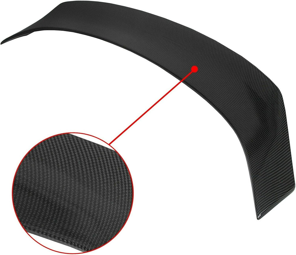 Carbon Fiber Style Trunk Spoiler Wing ABS R6727