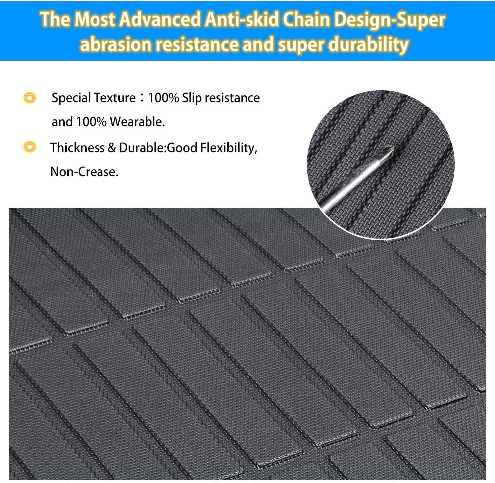 Black TPO Cargo Mat for Ford Escape Hybrid M854347