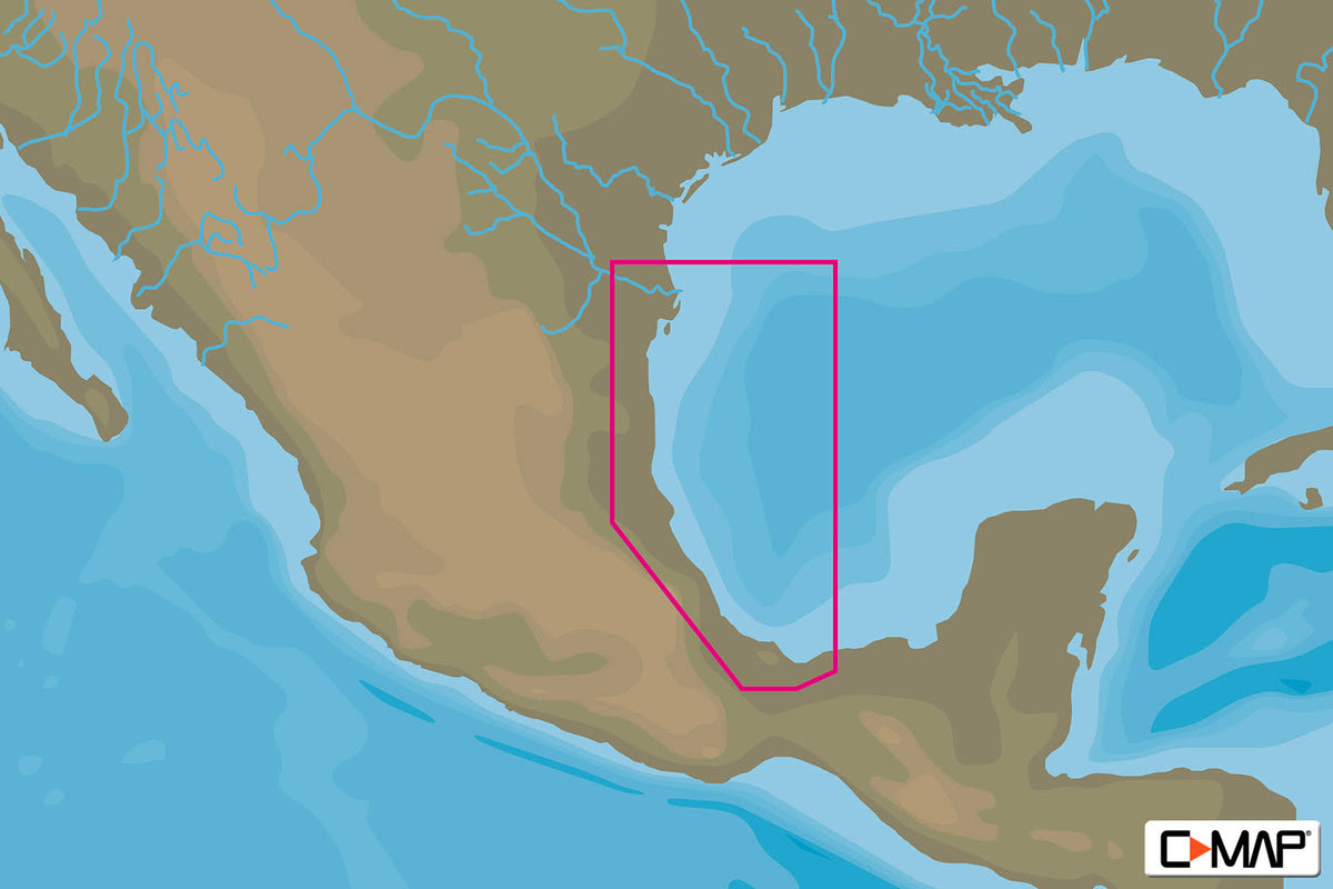 Brownsville TX Coatzacoalcos Mexico by C-MAP H761934