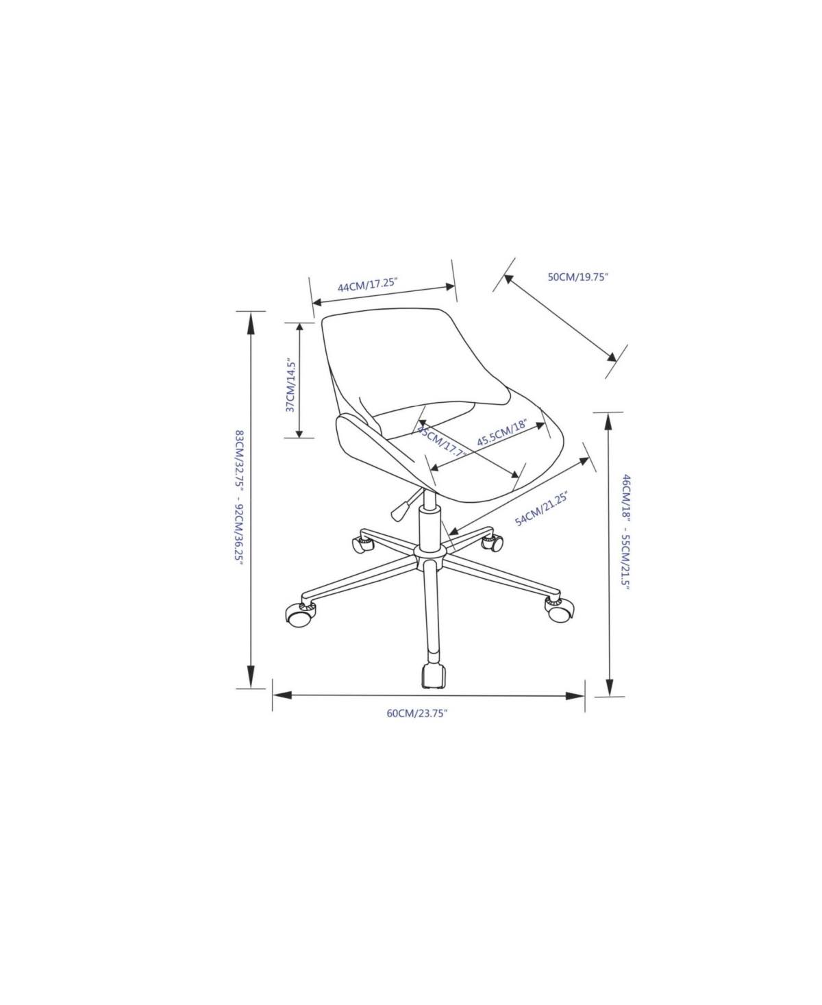 Grey Office Chair K8217