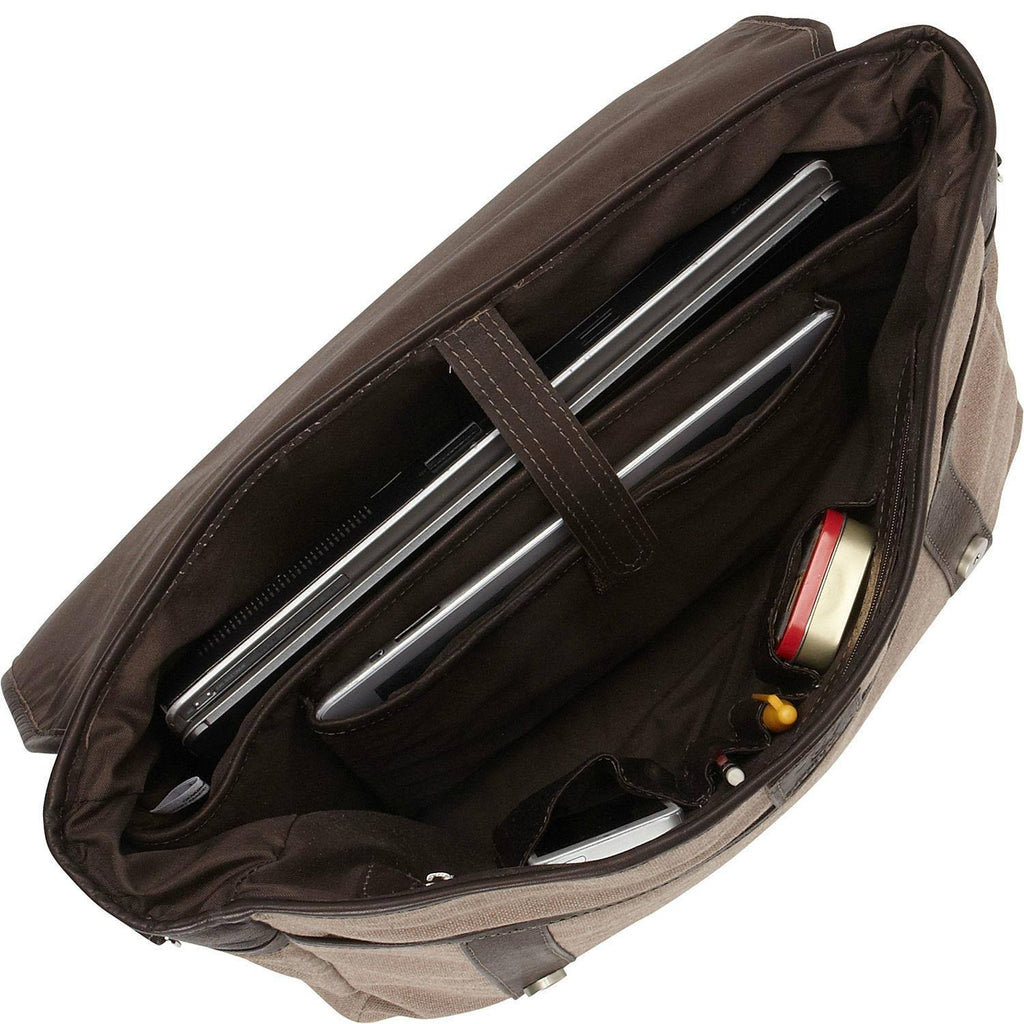 Saddle Leather Laptop/Tablet Portfolio V69429