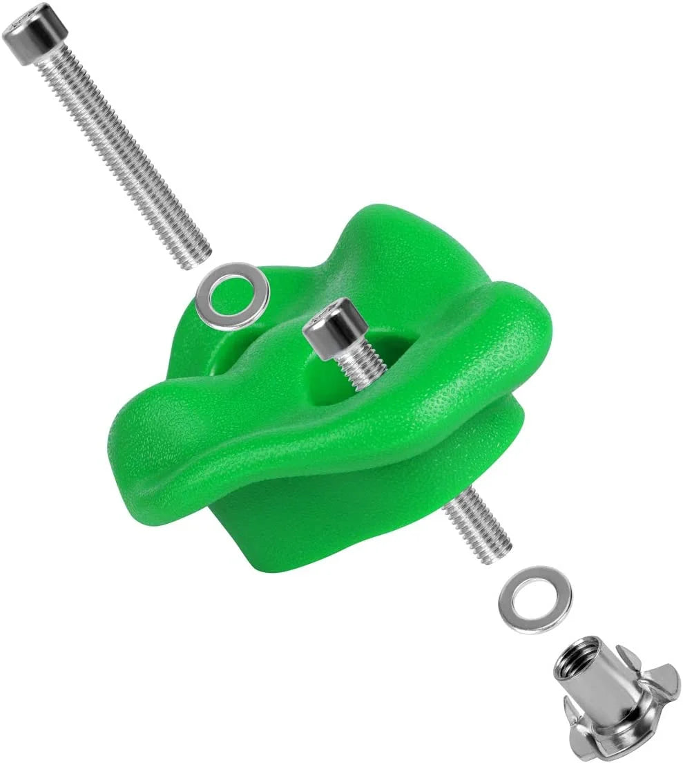 Rock Wall Climbing Holds Kit with Mounting Hardware Q1540