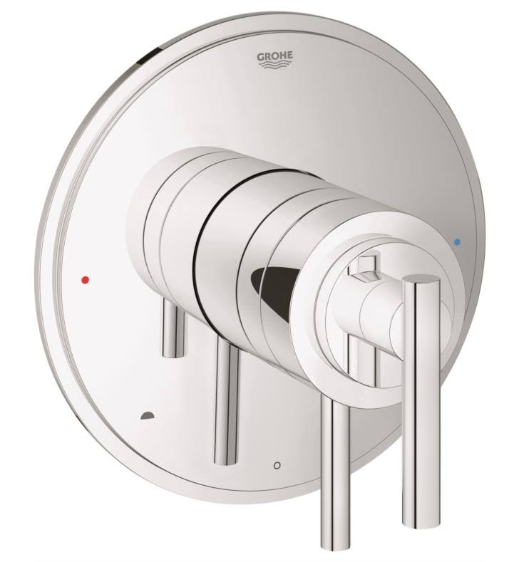 Brushed Nickel Pressure Balance Trim with Control Module O808927