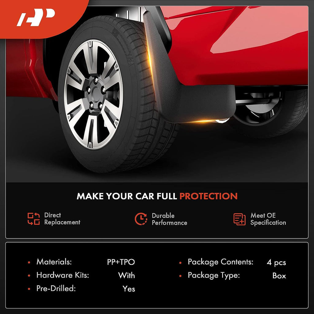 Splash Guards Mud Flaps 4-PC Set K74649