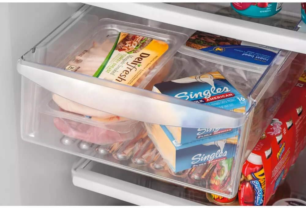 30 Inch Freestanding Top Freezer Refrigerator, 18 cu. ft., Stainless Steel B689725