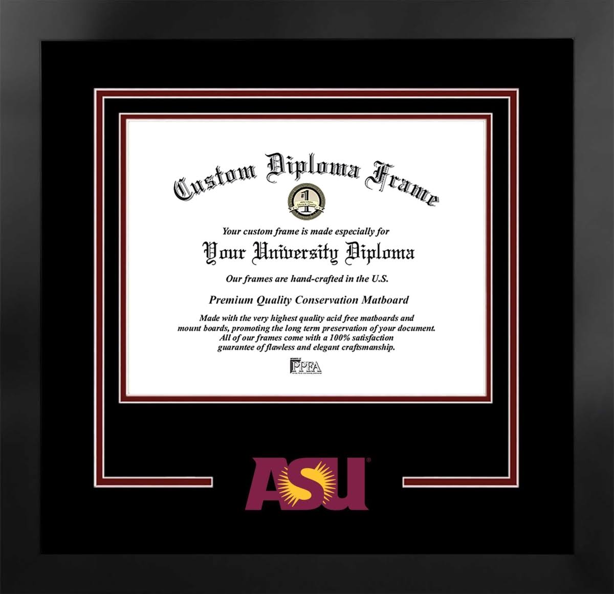 Black 11 x 8.5 in Diploma Frame G270379