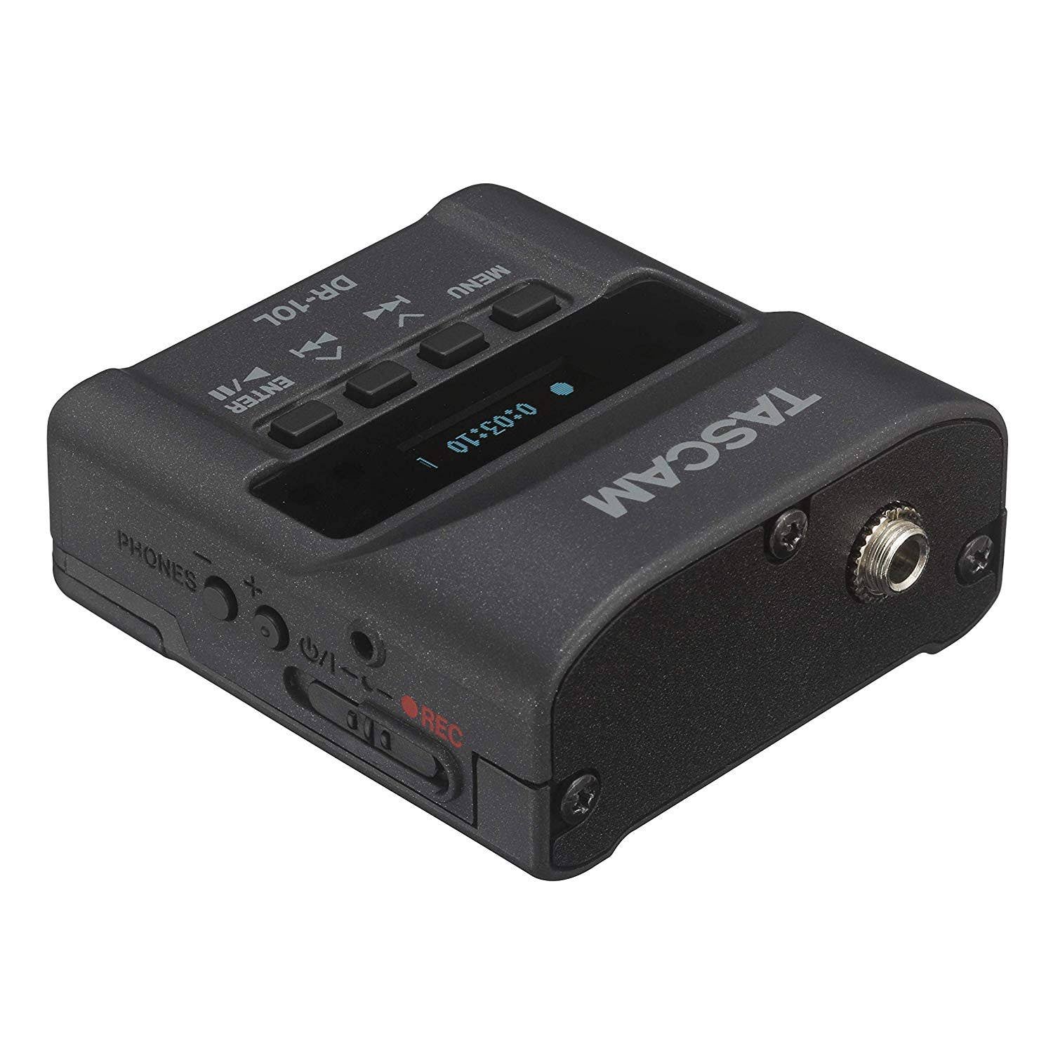 Black Mini Portable Recorder with Lavaliere Microphone M217