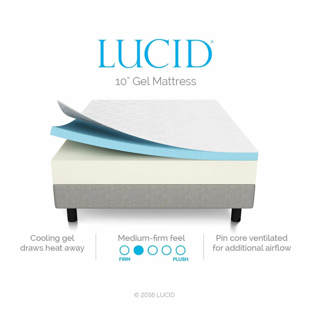 Twin XL Gel Memory Foam Mattress G7197