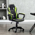 Ergonomic Leather Recliner Racing Computer Chair F56045