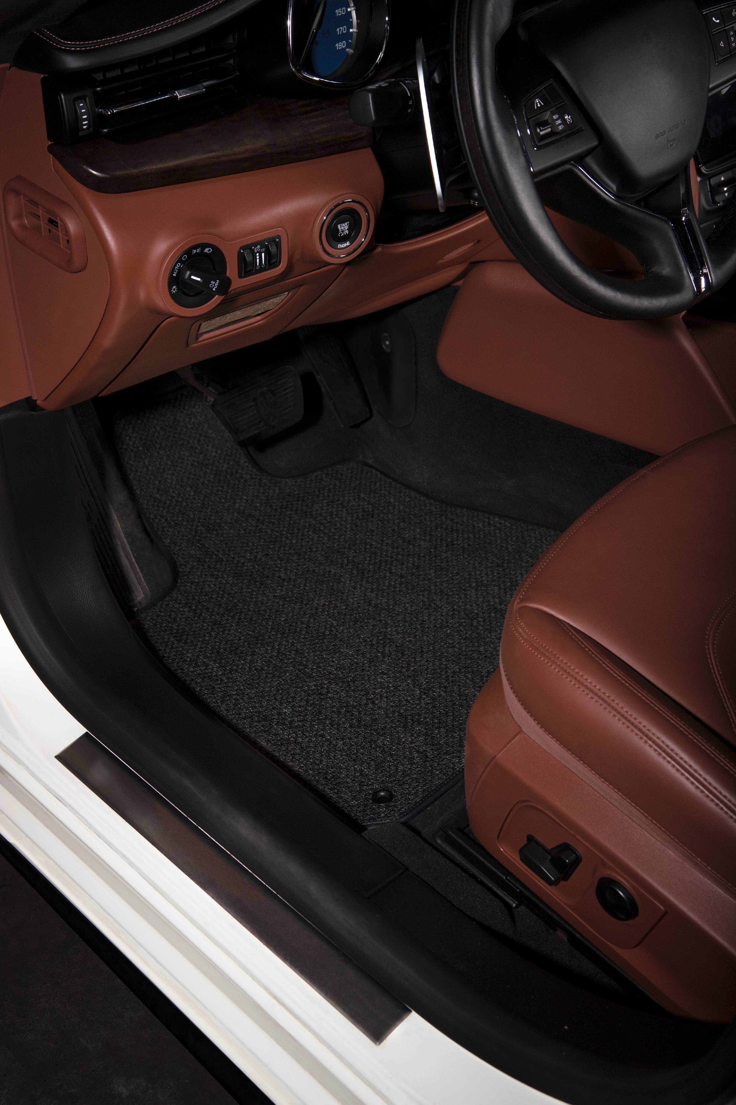 Charcoal All-Weather Textile Car Mats for Tesla Model X T348