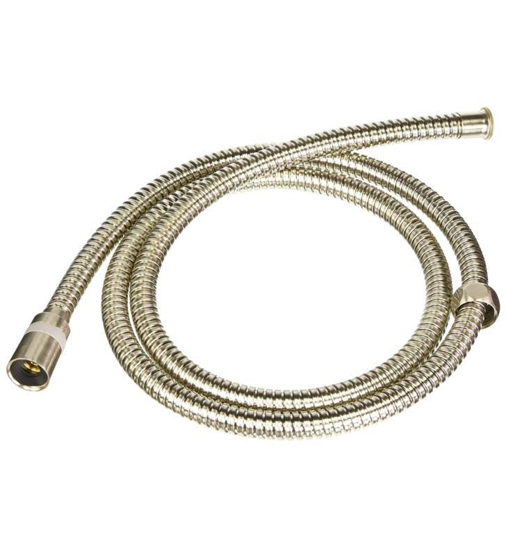 60x22 Swivel Double Spiral Brass Hose Satin Nickel U783976