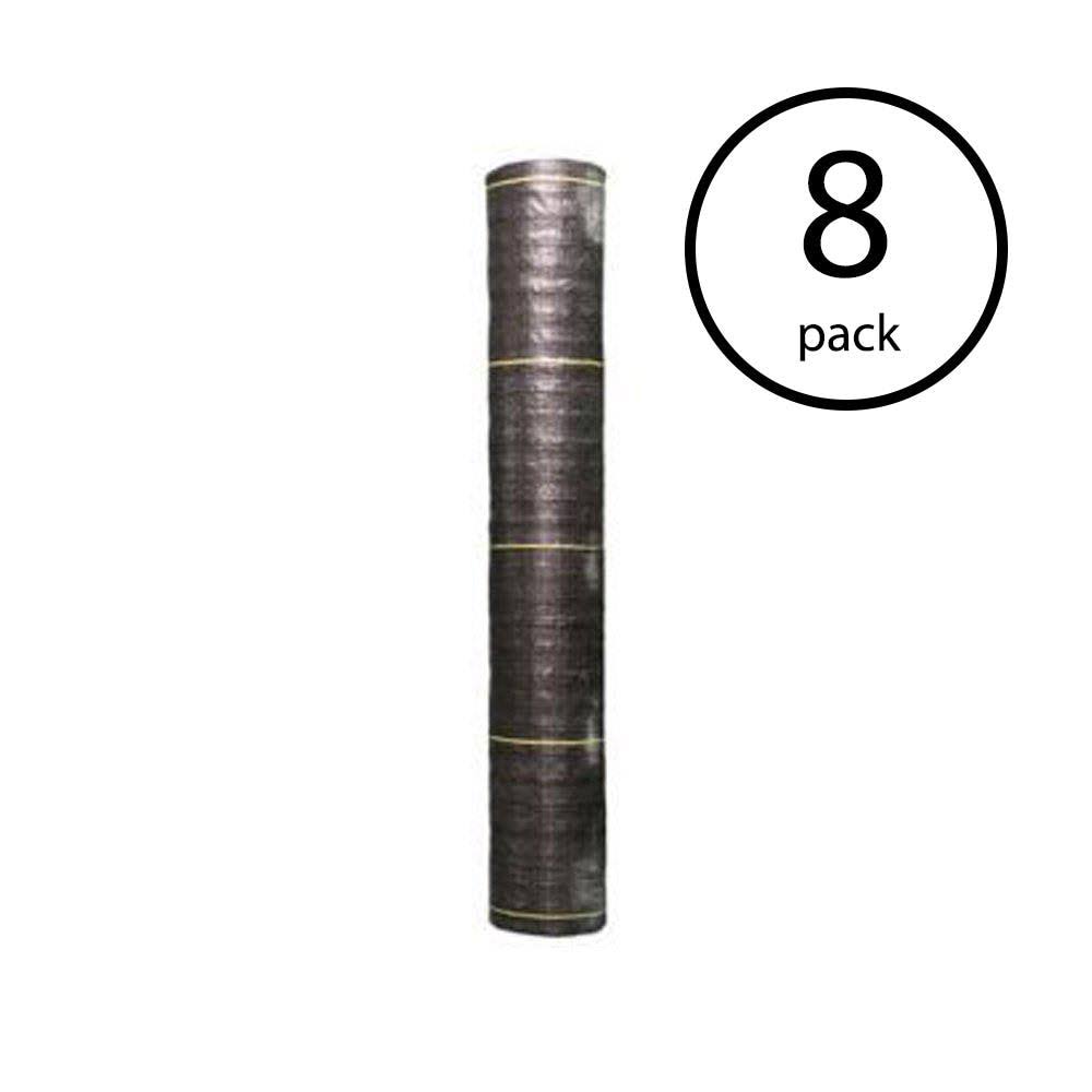 4' Wide Woven Weed Barrier Landscape Fabric, 300 Feet (8 Pack) N517403