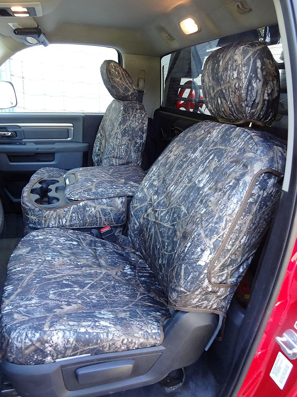 X7 Gray Twill Truck Seat Covers W68591