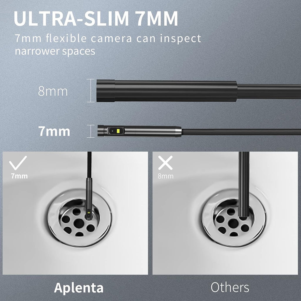 11.5FT 1080P HD 4.3 IPS Screen Industrial Endoscope with 7mm Lens K872052