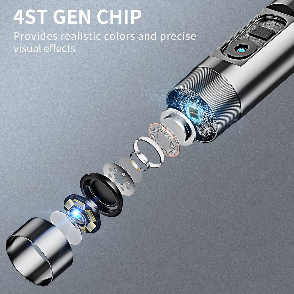 11.5FT 1080P HD 4.3 IPS Screen Industrial Endoscope with 7mm Lens K872052