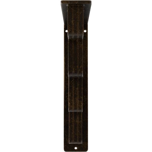 Wrought Iron Bracket Antiqued Brass J1833