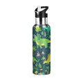 Stainless Steel Insulated Thermos Vacuum Flask Water Bottle with Straw Lid E904