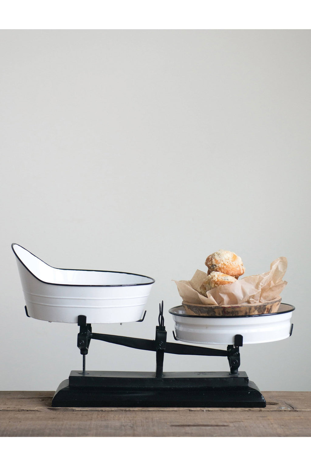White Decorative Metal Scale Z859339