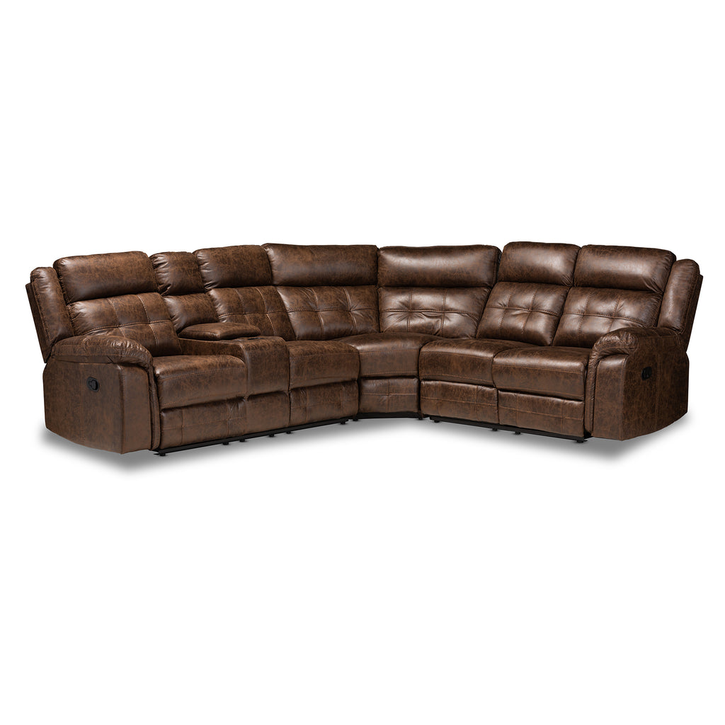 6-Piece Sectional Recliner Sofa H59045