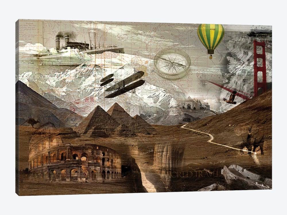 Canvas Wall Decor Prints World Travel Airplanes Art E608