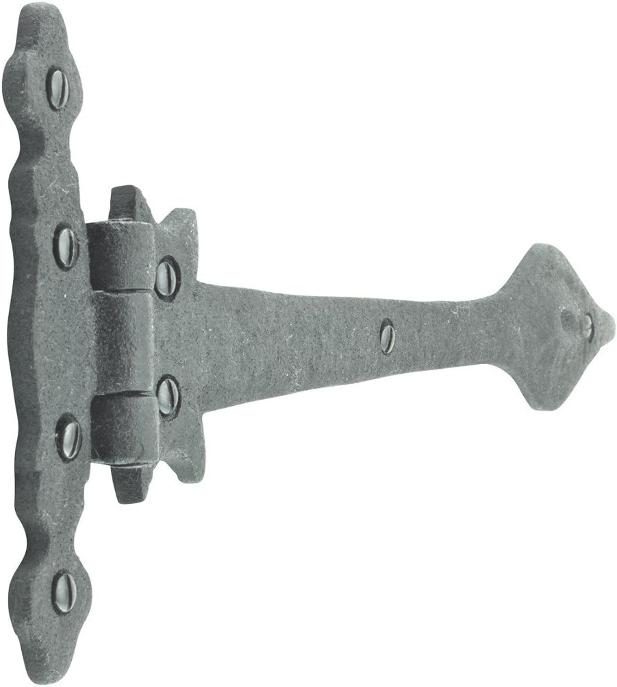 Black Wrought Iron Door Hinge 11.25 Long Pack of 4 Z72143