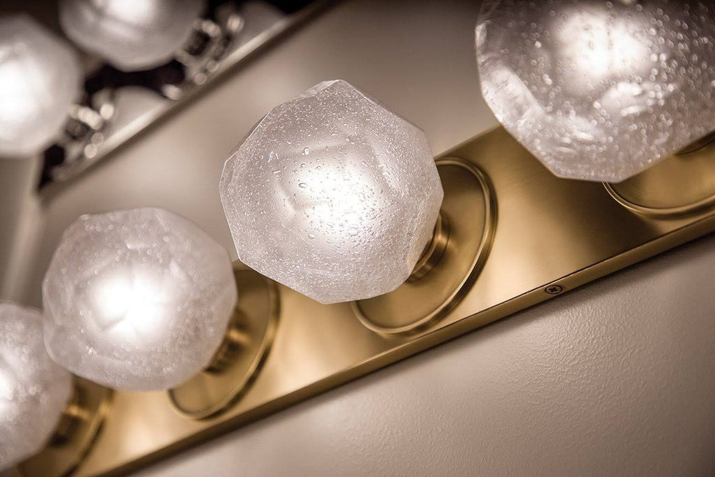 2 Light LED Bath Bracket, Aged Brass O7432