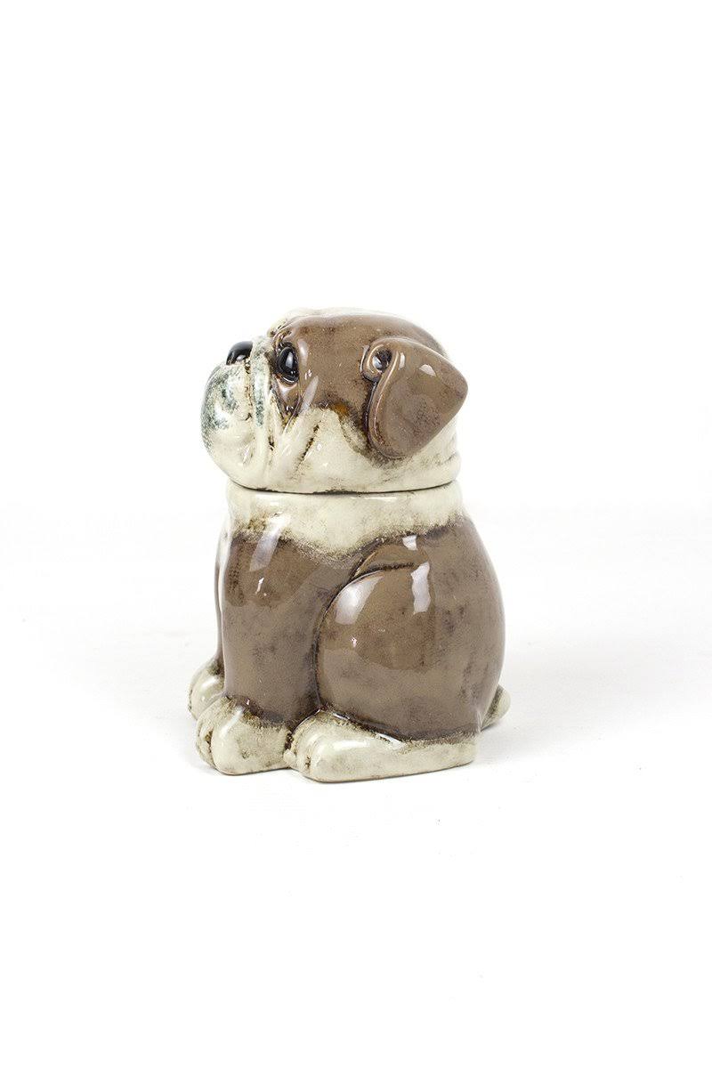 Ceramic Bull Dog Canister O937900