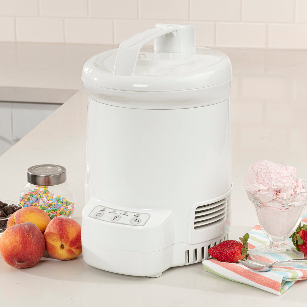 1.2Liter White Ice Cream Maker N1610