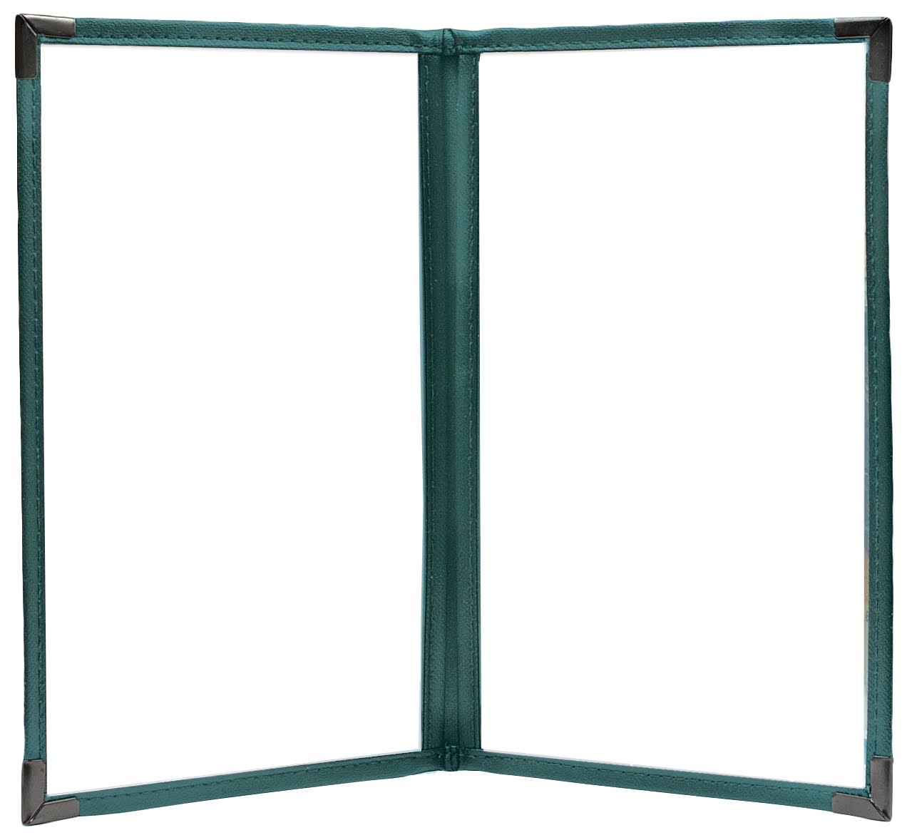 Green Double Pocket Cafe Menu Cover, 8½x11, Pkg of 10 K977672