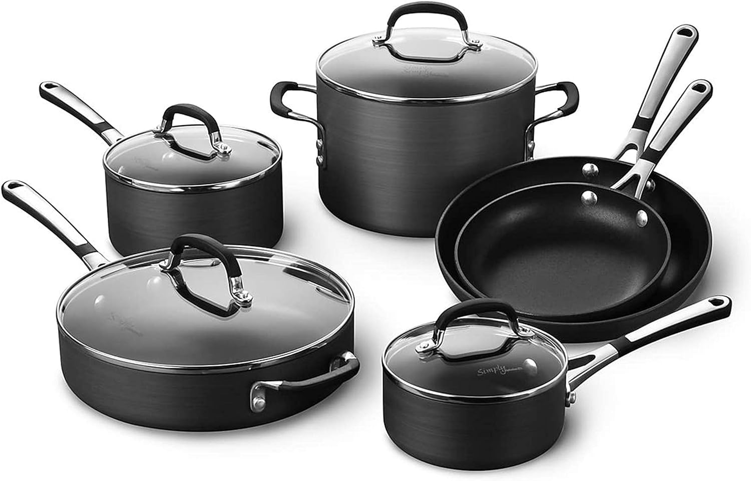 10 Piece Nonstick Cookware Set G1045