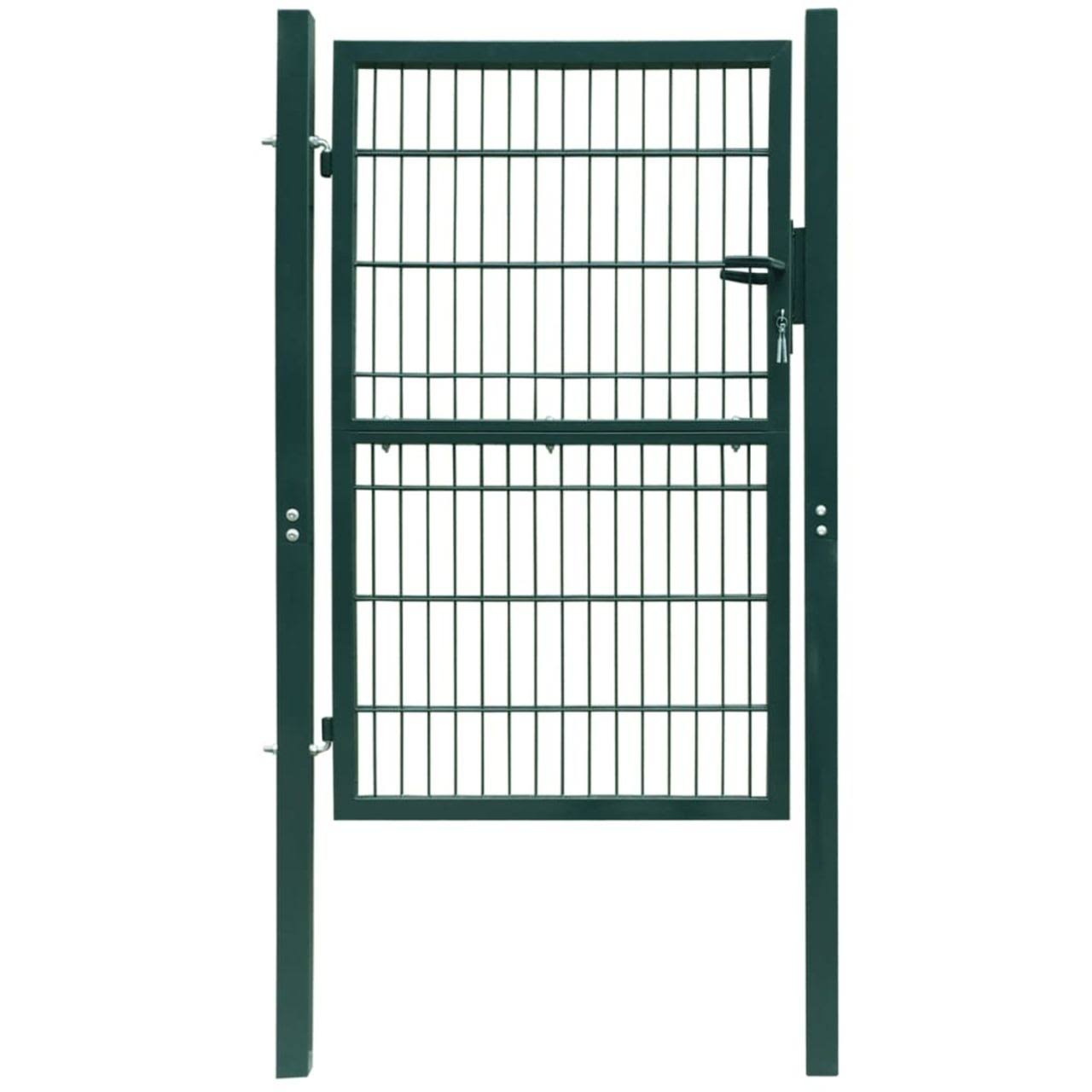 Green 2D Fence Gate E58207
